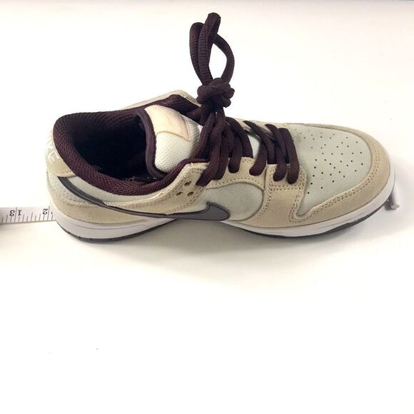 NIKE SB DUNK LOW DESERT SAND MAHOGANY BQ6817-004 AUTHENTIC TENNIS SHOES SIZE 6 - Picture 13 of 13